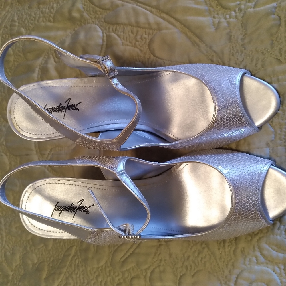 4 inch slingbacks.
